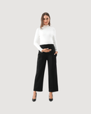 The Wide Leg Maternity Ankle Pant