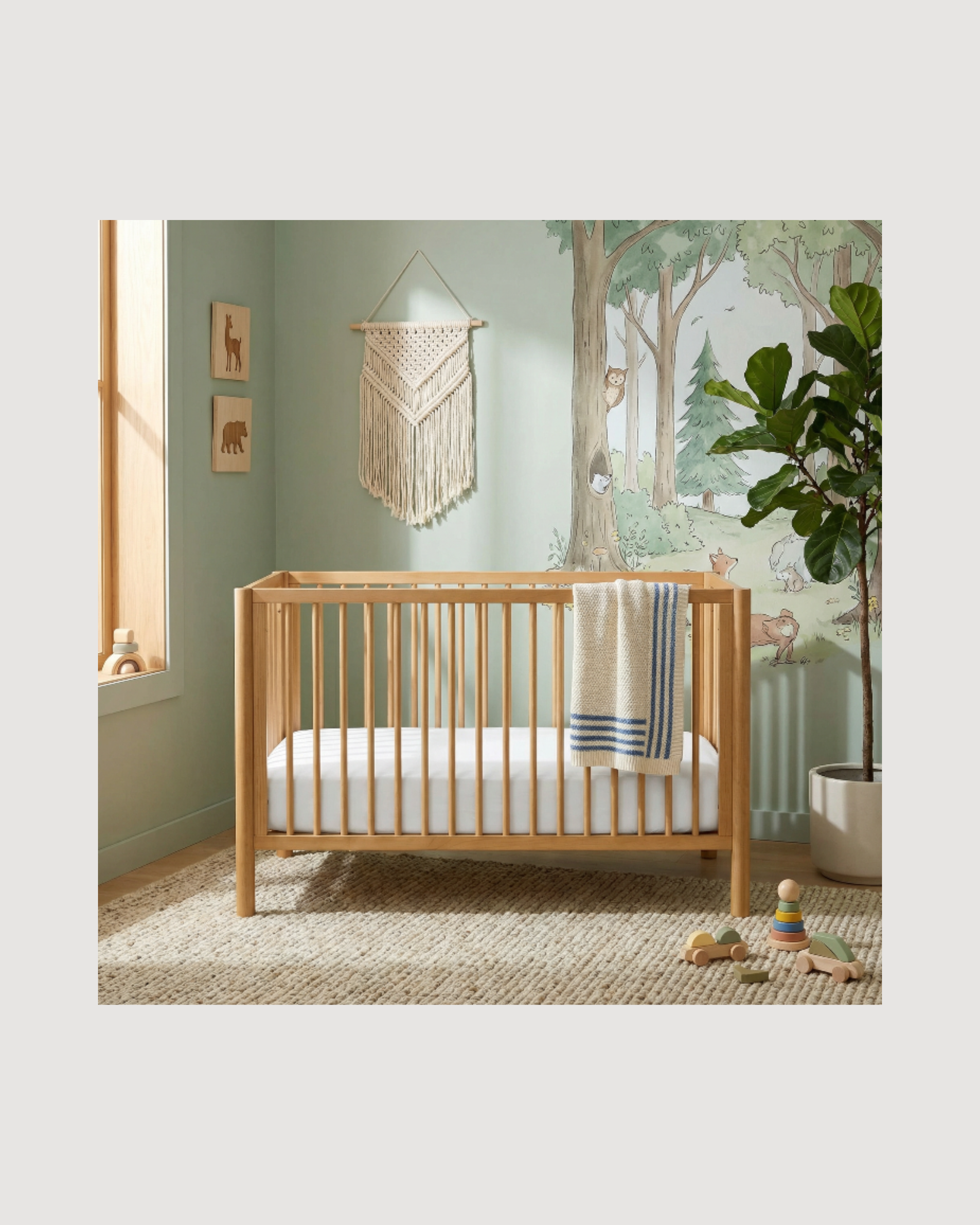 Signature Sateen Crib Fitted Sheet