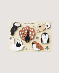Wooden Tray Puzzle - Birds