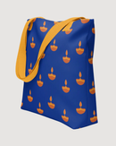 Blue Diya Tote bag