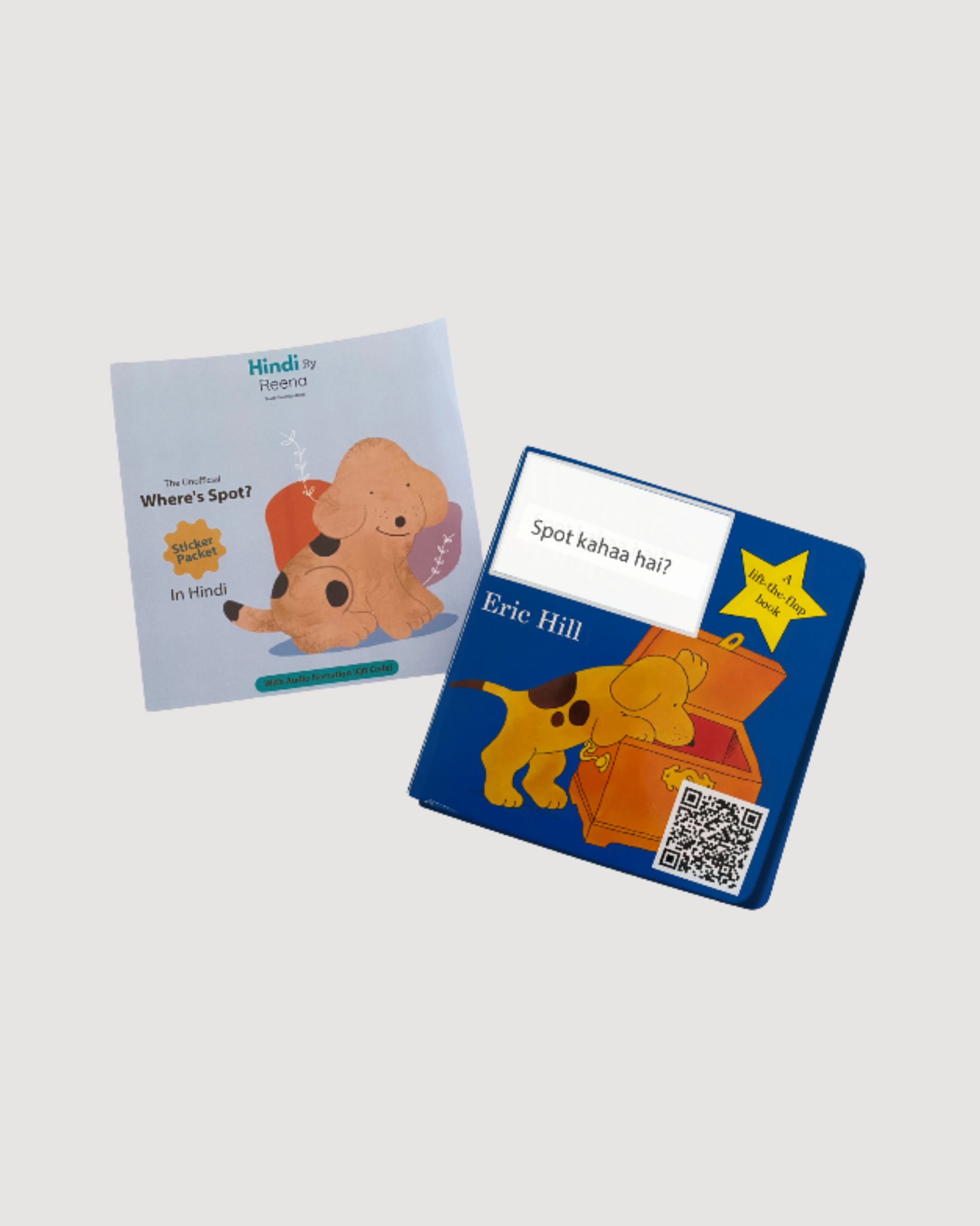 The Unofficial "Where's Spot" Hindi Sticker Packet (With AUDIO)