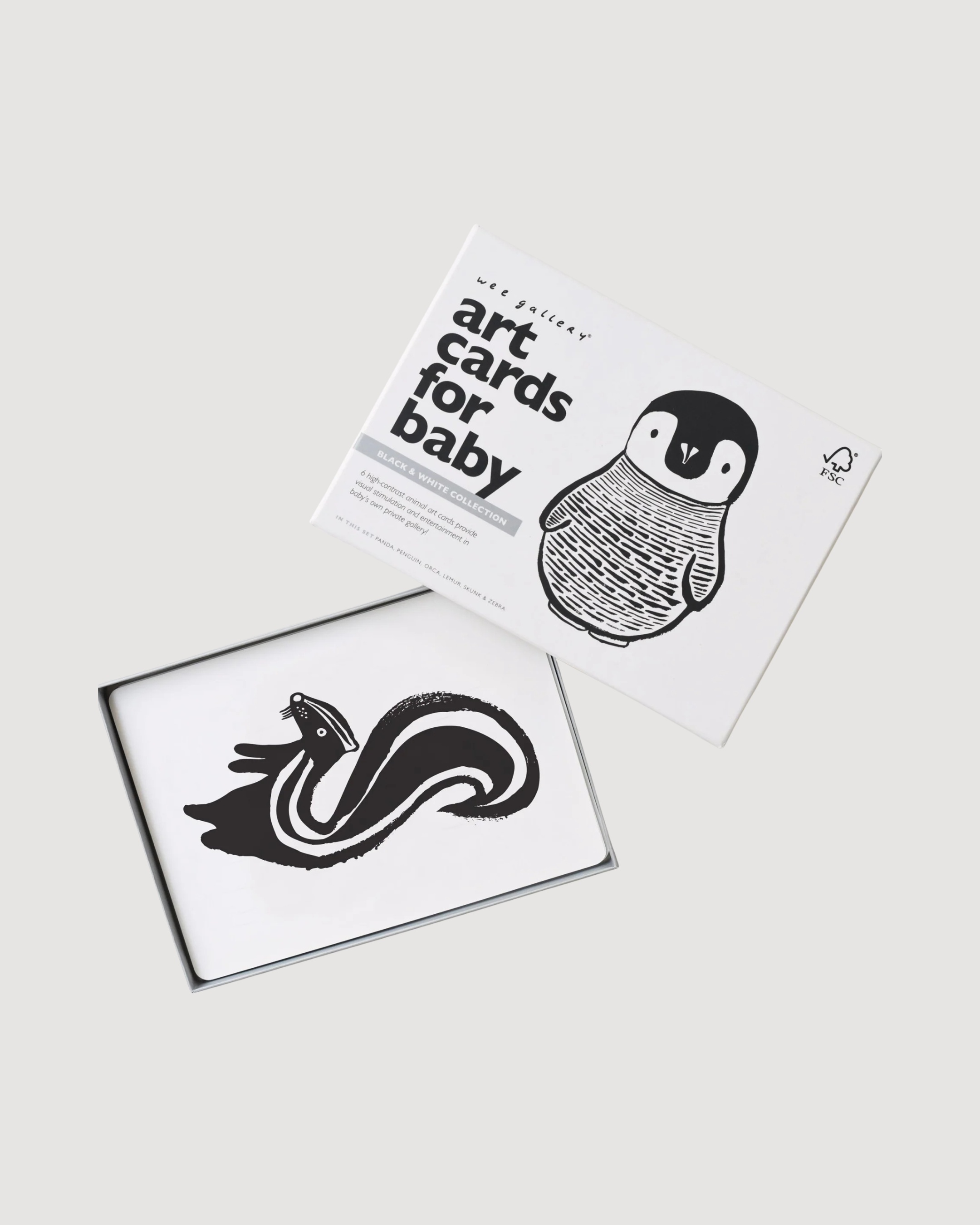 Art Cards for Baby - Black and White Collection