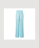 Fu Brocade Wide Leg Track Pants Elixir Blue
