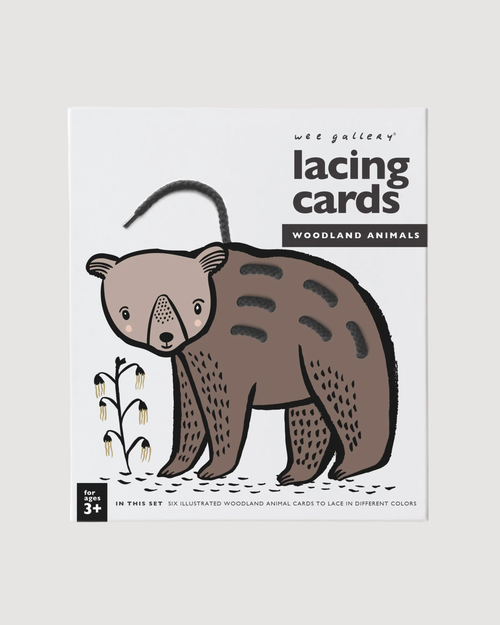 Lacing Cards - Woodland Animals