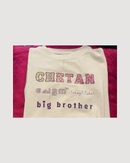 Chetan | Big Brother | Malayalam| Kids T-Shirt | Bilingual