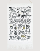 Jungle Alphabet Tapestry