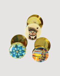 Trinket / Jewelry Box / Sindoor Dani, Set of 3