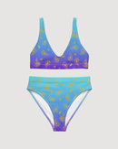 Peacock Henna Bikini - Elegance Meets Effortless Comfort