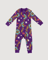 Baby Sleeper – Purple Rangoli