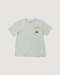 Adult Short Sleeve Pocket Tee – Blue Diya