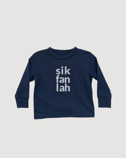 sik fan lah Long Sleeve Shirt (Toddler)