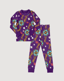 Toddler Set – Purple Rangoli