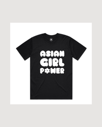 Asian Girl Power Bubble T-shirt