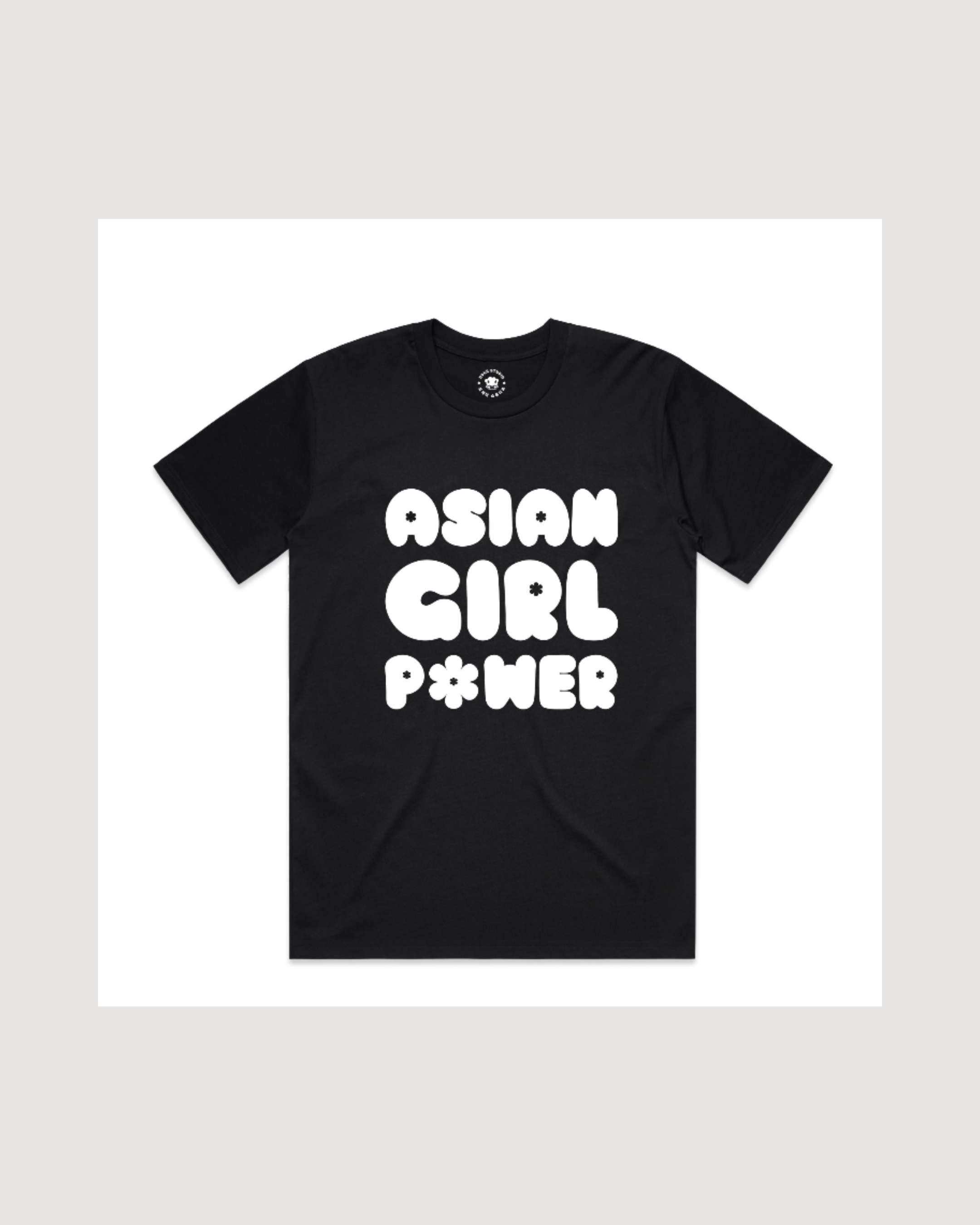 Asian Girl Power Bubble T-shirt