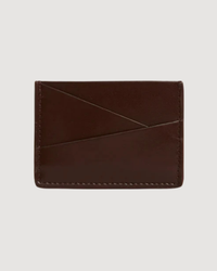 Pineapple Puzzle Cardholder (Dark Brown)