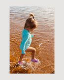 Lola One Piece Kids Swimsuit - Seafoam