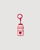 Yogurt Drink Keychain & Bag Charm