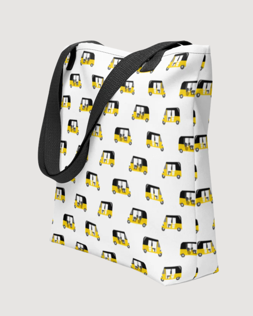 Classic Auto Tote Bag – A Whimsical Ride for Everyday Adventures