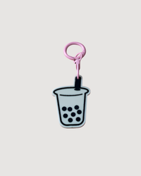 Boba Milk Tea Keychain & Bag Charm