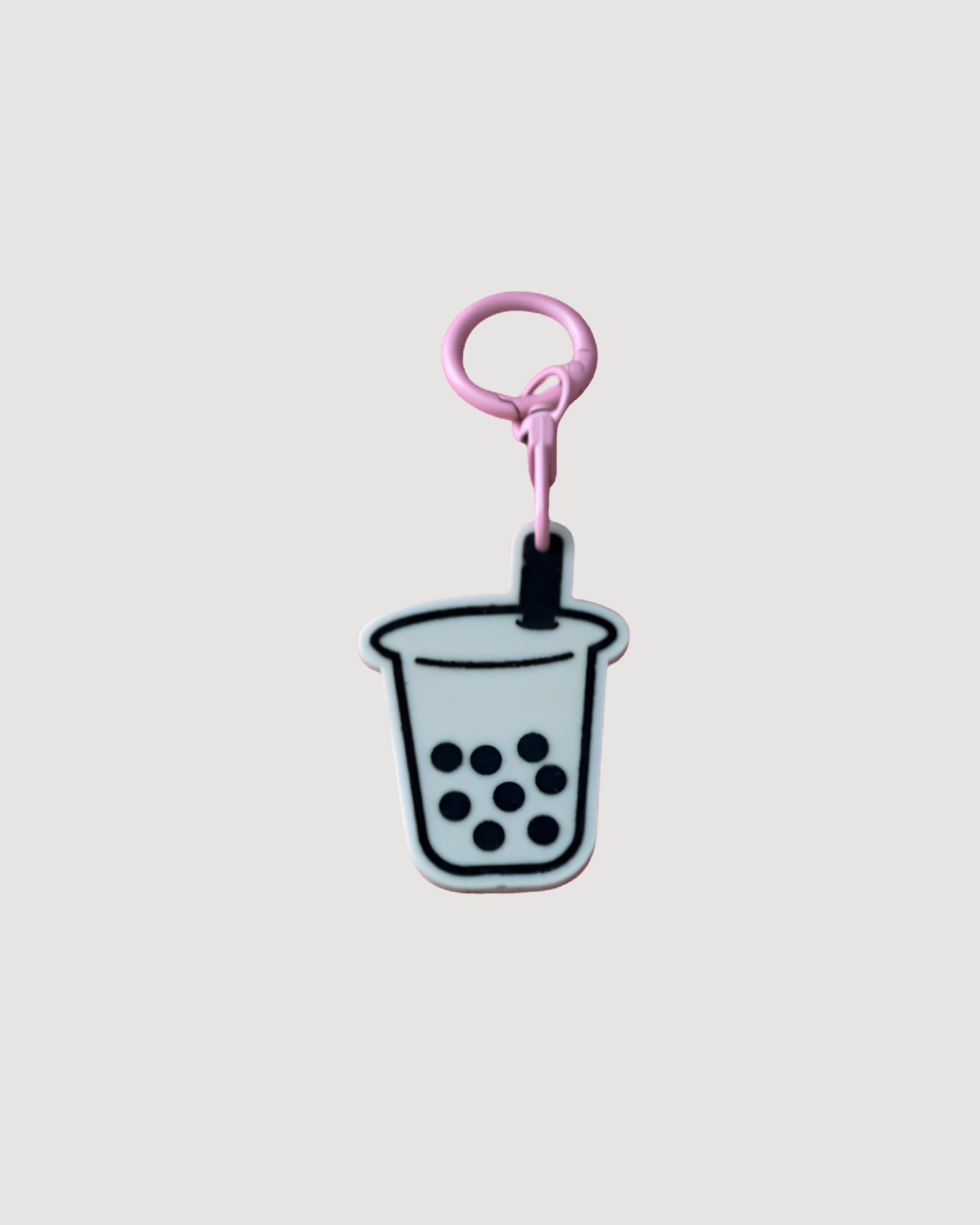 Boba Milk Tea Keychain & Bag Charm
