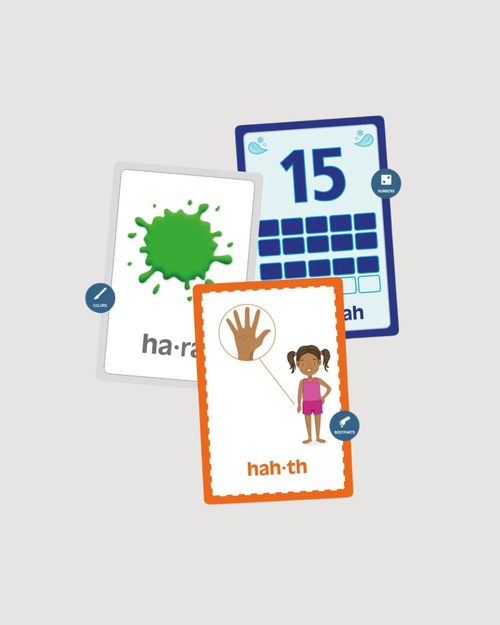 Hindi Flashcards Set | Hindi English Flashcards