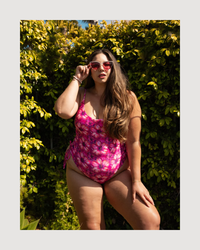 Kendall One Piece Swimsuit - Hibiscus Hunny