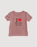 I Heart Grandma Taishanese Baby T-Shirt (Paternal)