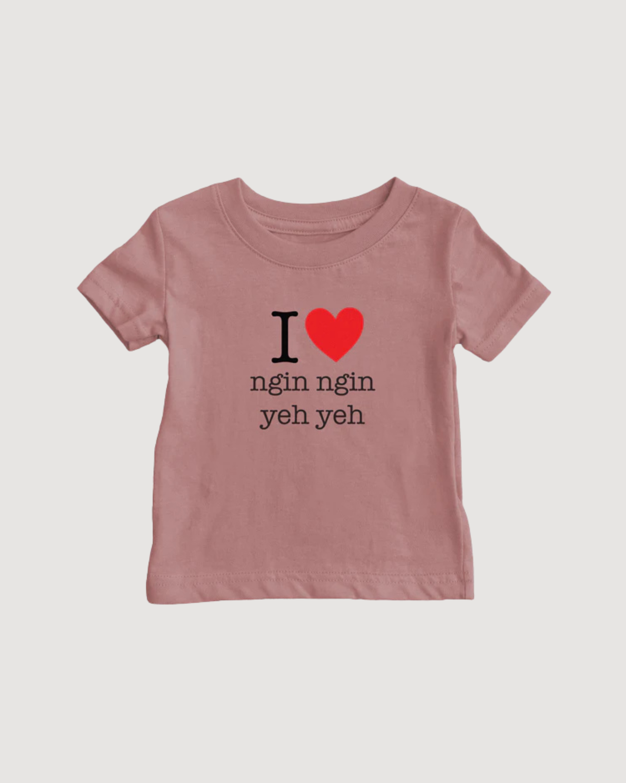 I Heart Grandma Taishanese Baby T-Shirt (Paternal)