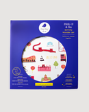 Beijing Waterproof Stickers Activity Set Reusable Map Guide