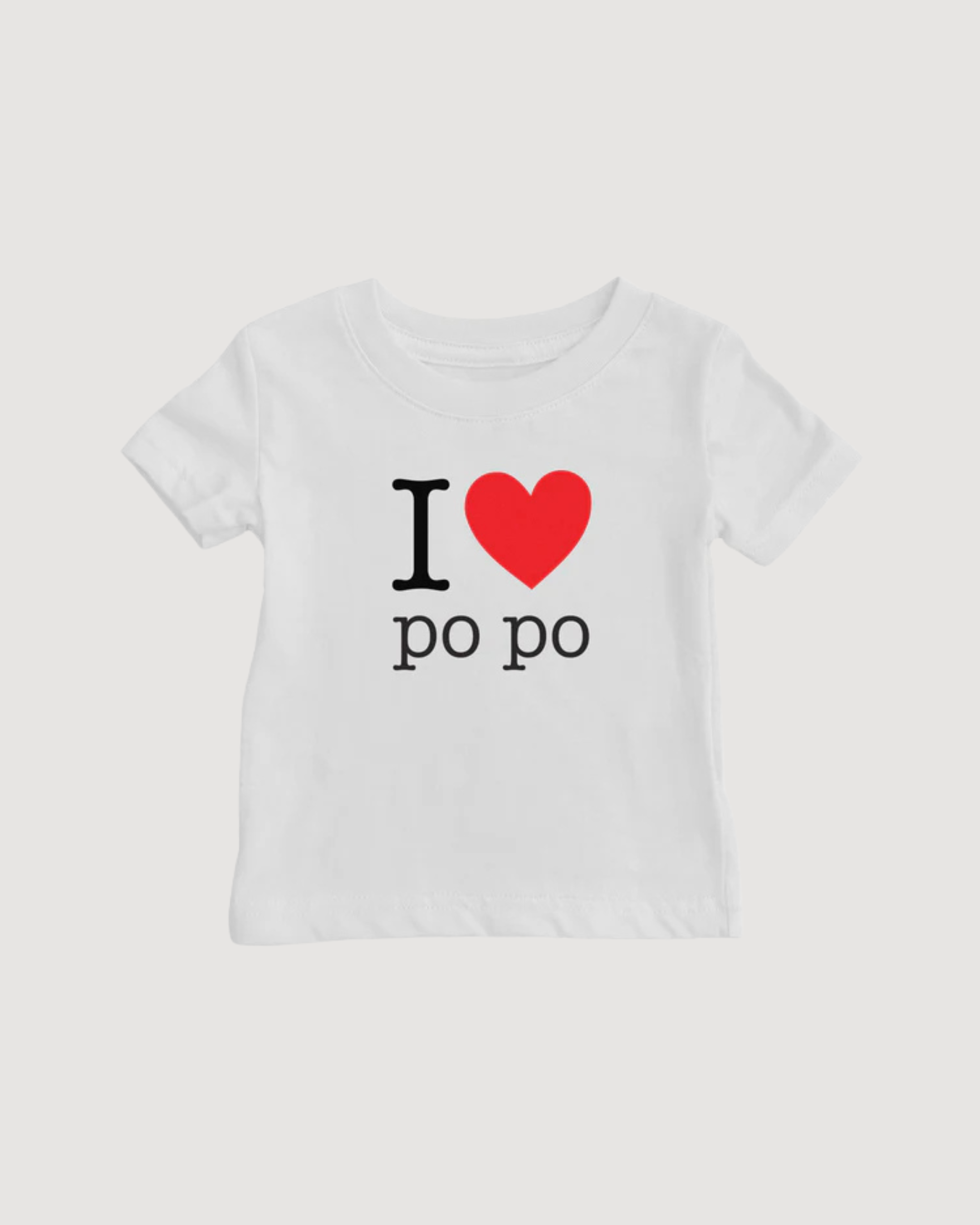 I Heart Grandma Cantonese Baby T-Shirt (Maternal)