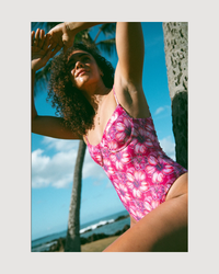 Carolee One Piece Swimsuit - Hibiscus Hunny