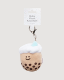 Mini Boba Milk Tea Bag Charm Plushie Keychain