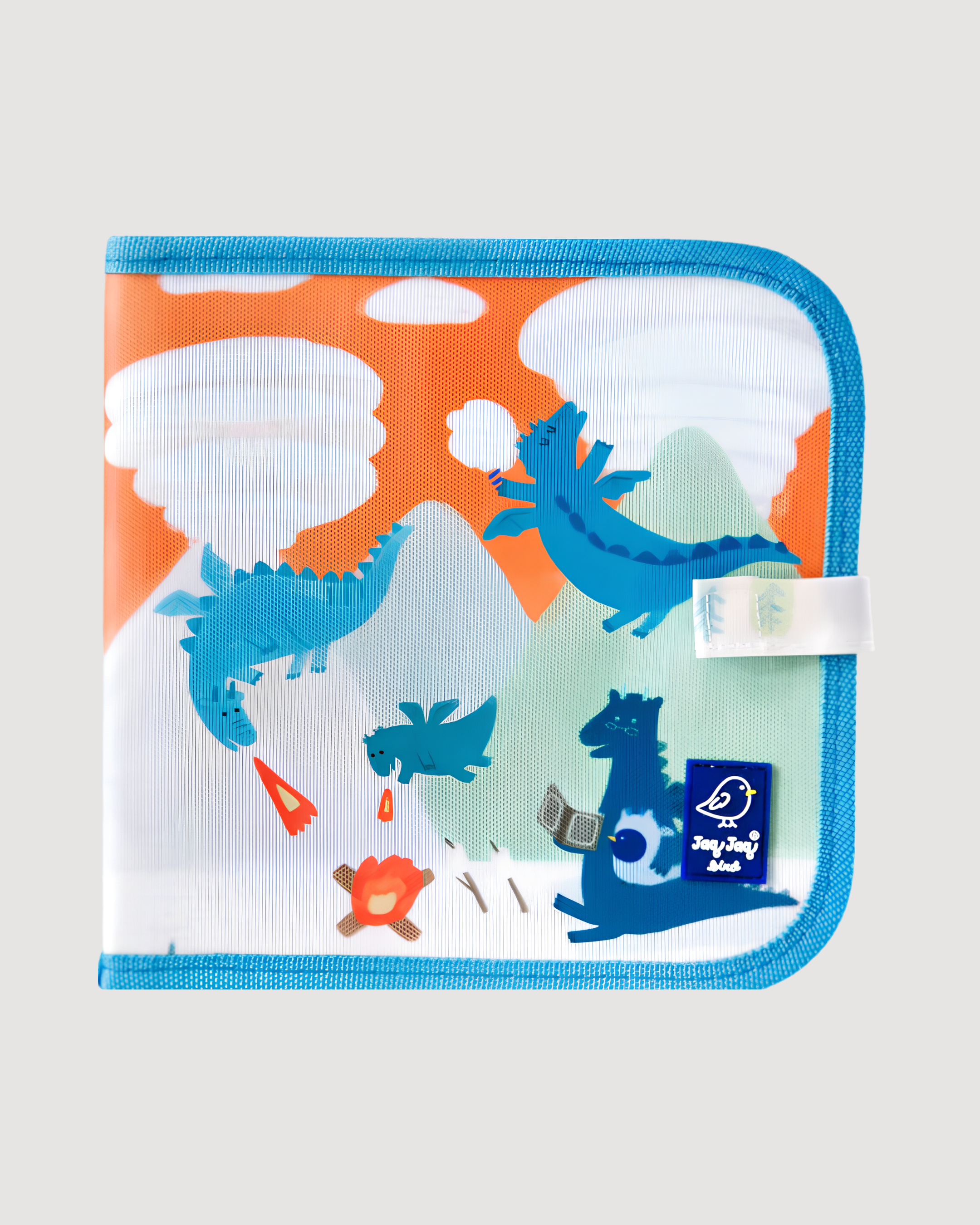 Dragons + Clouds Reusable Dry Erase, Wipe Clean Activity Book