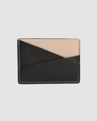 Gala Puzzle Cardholder (Black / Cream)