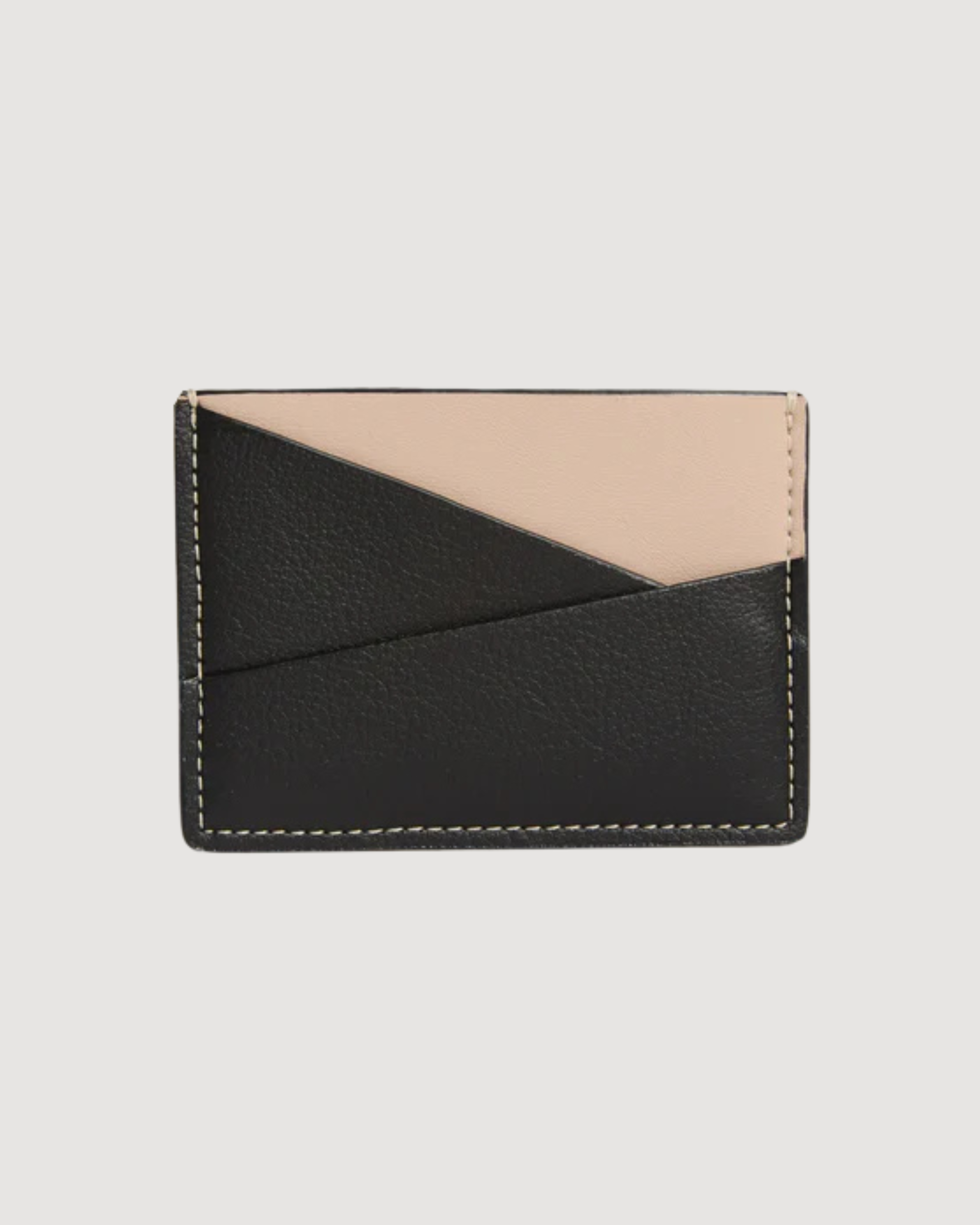 Gala Puzzle Cardholder (Black / Cream)