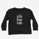 sik fan lah Long Sleeve Shirt (Toddler)
