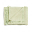Soya Green Hand Woven Linen Scarf