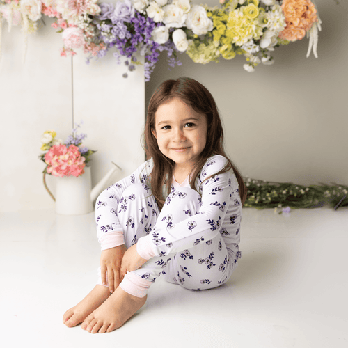Two Piece Pajamas in Sweet Magnolia - Cultr. by Created for Culture asianowned aapimarketplace asianownedkids asianownedkidsproducts asianownedbrands