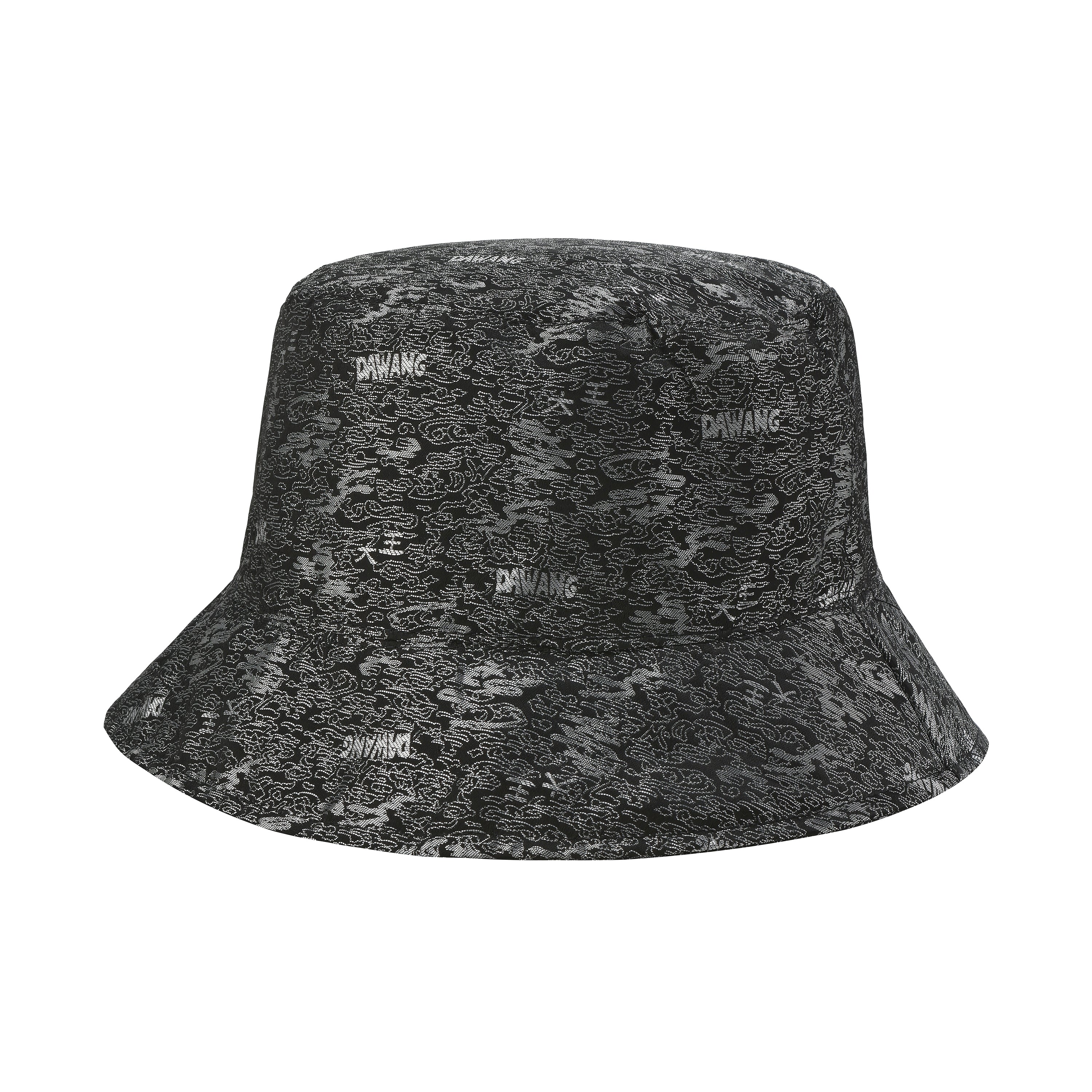 Fan Reversible Bucket Hat Black/Silver