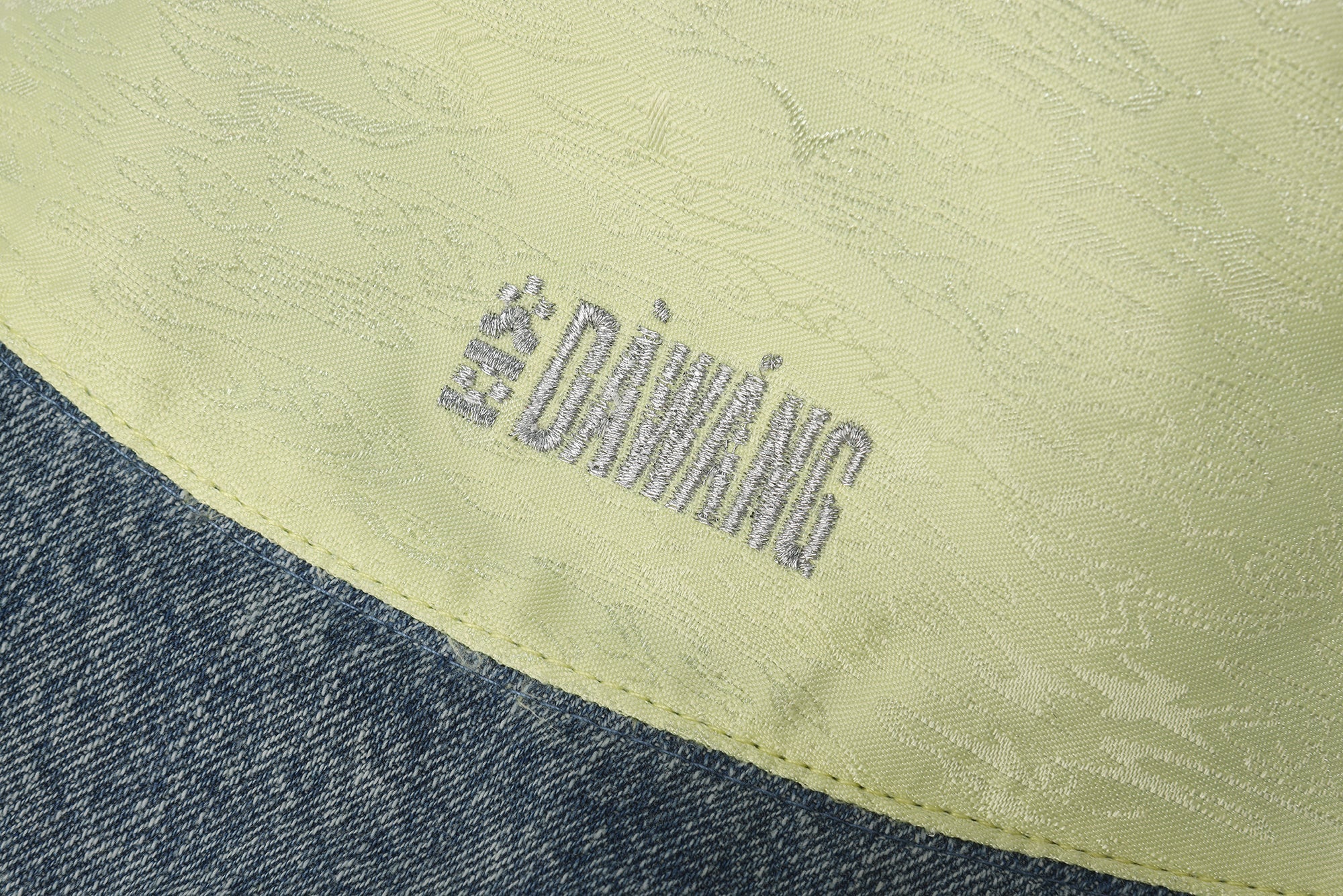 Fan Reversible Bucket Hat Denim/Green