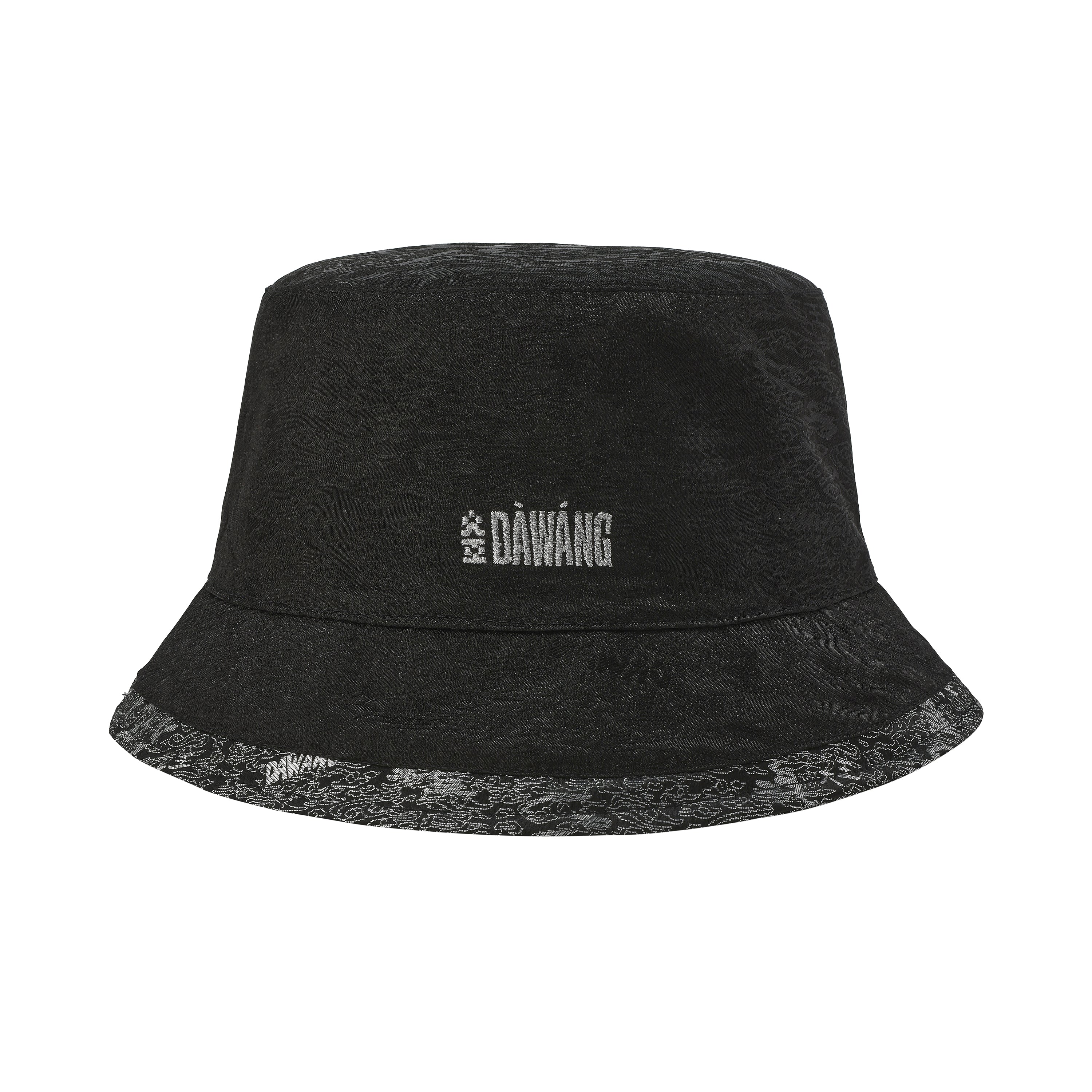 Fan Reversible Bucket Hat Black/Silver