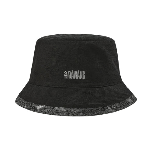 Fan Reversible Bucket Hat Black/Silver