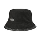 Fan Reversible Bucket Hat Black/Silver