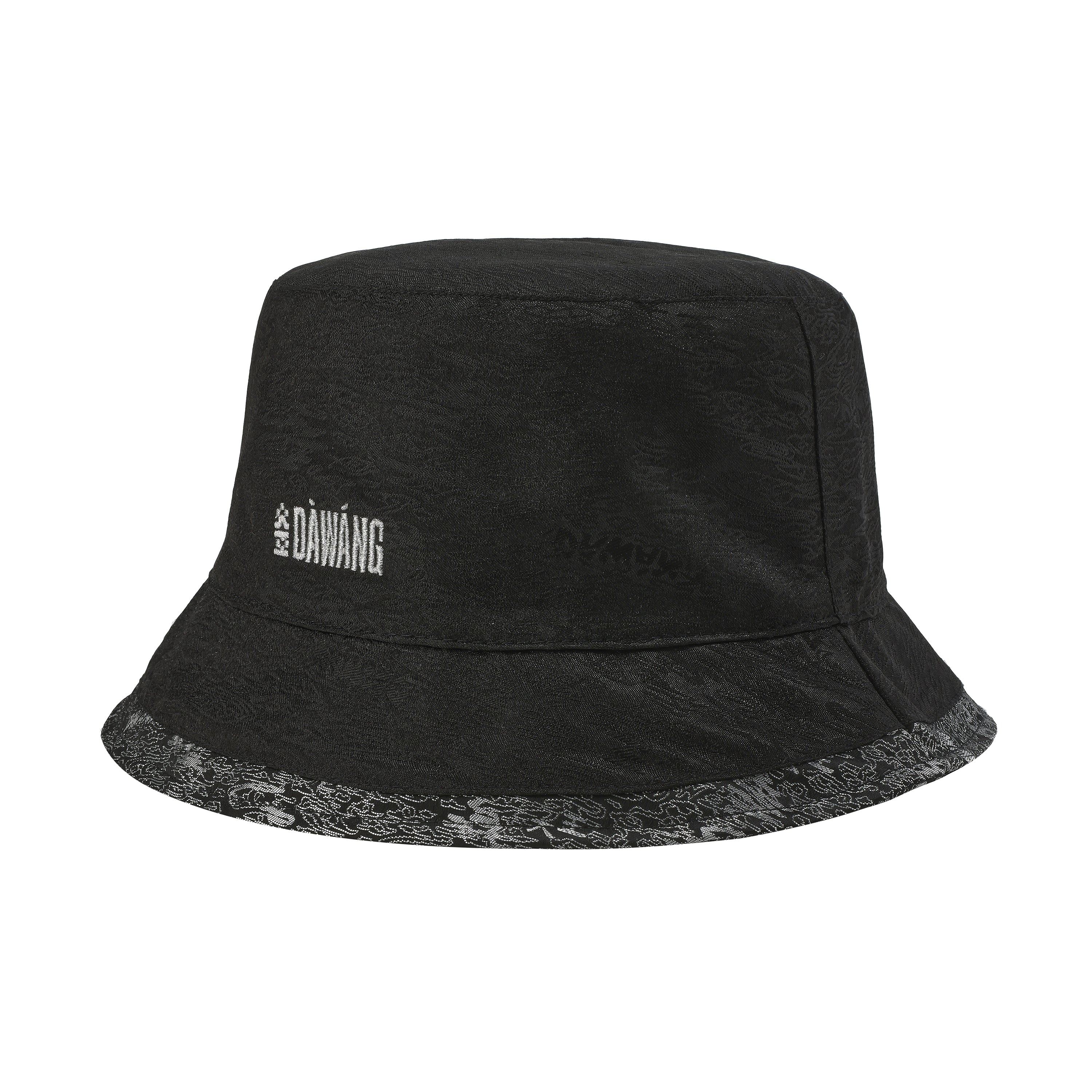 Fan Reversible Bucket Hat Black/Silver