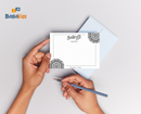 Bilingual Thank You Cards: Hindi, Malayalam, Tamil, Telugu