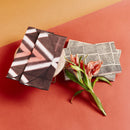 Tisa Black Pink Cotton Shibori Hand Crafted Envelope Pouch