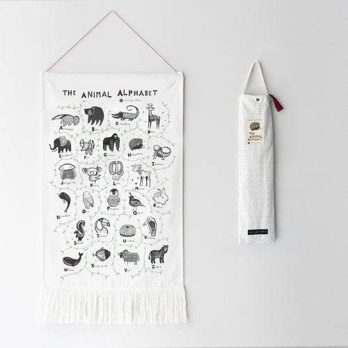 Animal Alphabet Tapestry - Cultr. by Created for Culture asianowned aapimarketplace asianownedkids asianownedkidsproducts asianownedbrands