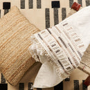 Unah Brown Fully Hand Embroidered Throw Handloom Organic Cotton Throw