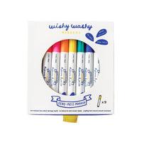 Washable Dry Erase and Window Markers 9 pcs - Cultr. by Created for Culture asianowned aapimarketplace asianownedkids asianownedkidsproducts asianownedbrands