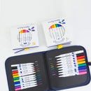 Washable Dry Erase and Window Markers 9 pcs - Cultr. by Created for Culture asianowned aapimarketplace asianownedkids asianownedkidsproducts asianownedbrands